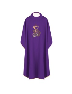 Casulla Bordada Caliz Con...