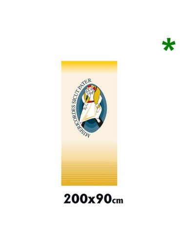 Colgadura Jubileo De La Misericordia 200x90cm Sdm 077 Estampada