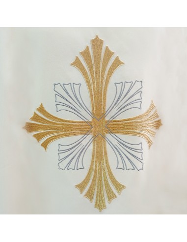 Casulla Bordada Cruz Grande Con...