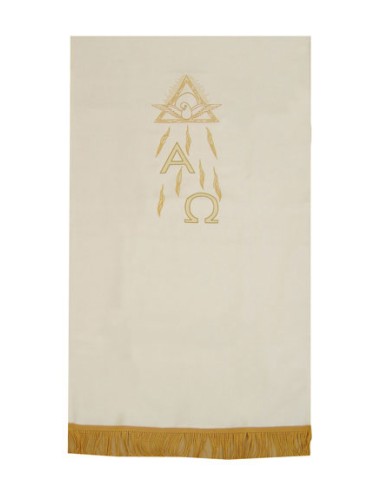 Cubre Ambon Espiritu Santo Alfa Omega N171 Blanco