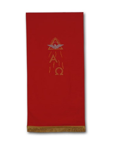Cubre Ambon Espiritu Santo Alfa Omega N171 Rojo