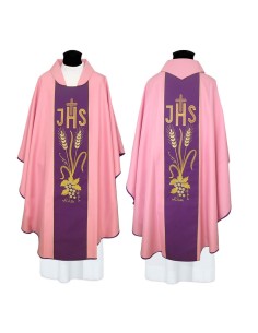 Casulla Bordada Jhs Con... 2