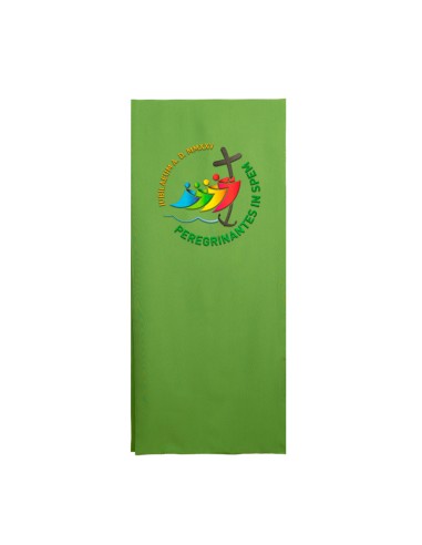 Cubre ambon Jubileo 2025 Bordado verde J22