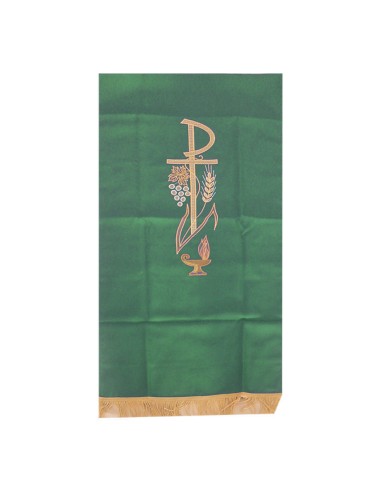 Cubre Ambon Pax Con Uvas Y Espiga N173 Verde