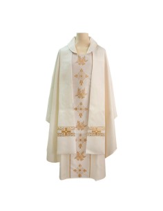 Casulla Estampada Con Galon... 2