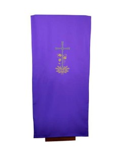 Cubre Ambon Bordado cruz...