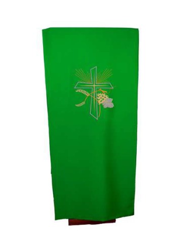 Cubre Ambon Bordado cruz ancha con...