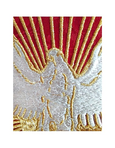 Casulla Adamascada Bordada Espiritu...