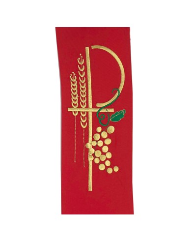 Estandarte Liturgico Blanco Cordero Pascual 300x100cm