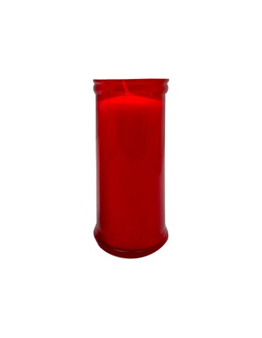 Velon 6 Dias Rojo Cera Amarilla Duracion Especial
