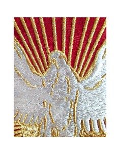 Casulla Adamascada Bordada...