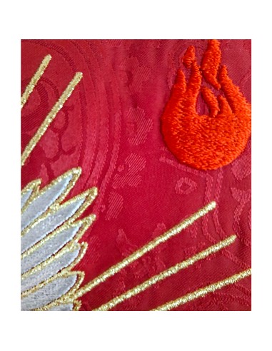 Casulla Adamascada Bordada Espiritu...