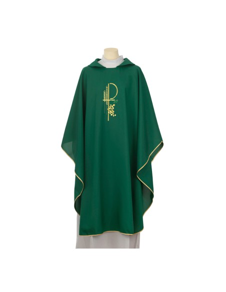 Conjunto 4 Casullas Pax Con Uvas Y 2 Espigas Laterales