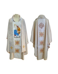 Casulla Adamascada Sagrada...