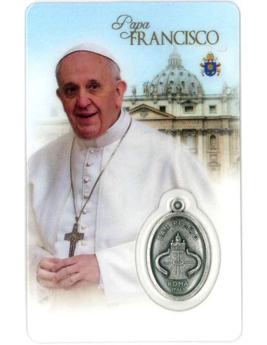 Estampa CM N3106 Papa Francisco