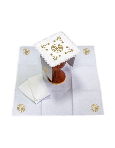 Cubre Ambon Bordado cruz...