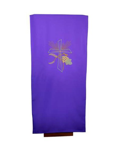 Cubre Ambon Bordado cruz ancha con...