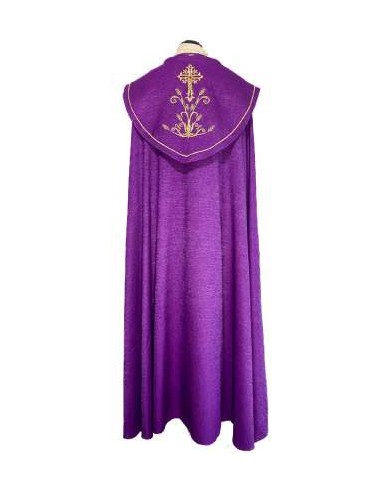 Capa Pluvial Bordada Cruz con 2...