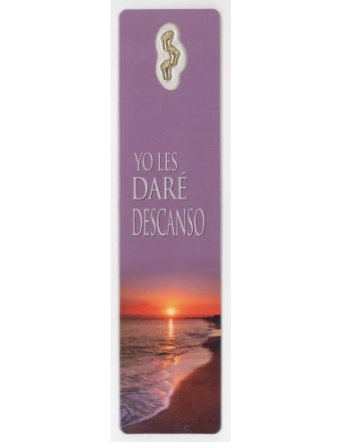 Separador Con Medalla El Regalo De Su Paz