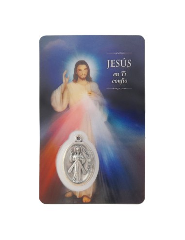 Estampa CM N3114 Divina Misericordia Jesus En Ti Confio