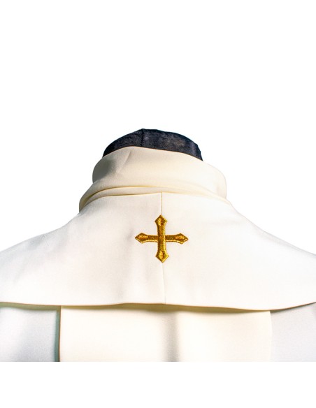 Estola Bordada Custodia Jhs Con Rayos Y Lineas Arriba Y Abajo