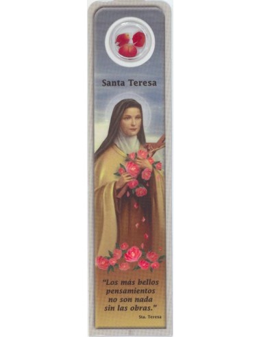 Separador Con Medalla N306 Santa Teresita