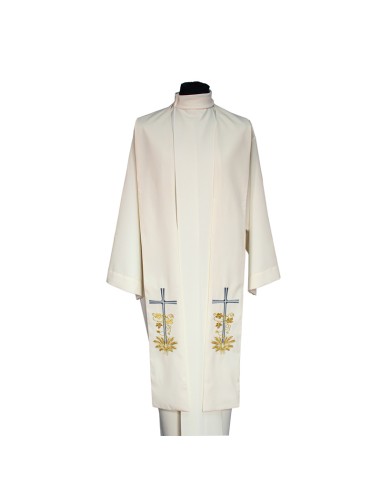 Conjunto 4 Estolas Cruz Con Hojas De...