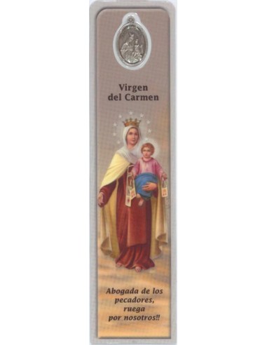 Separador Con Medalla N325 Virgen Del...