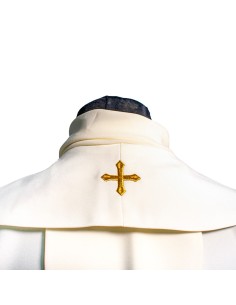 Estola Bordada Ancha Pax...