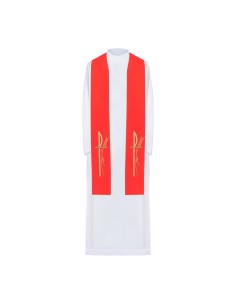 Estola Bordada Caliz Con...