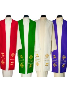 Conjunto 4 Estolas Con Cruz...