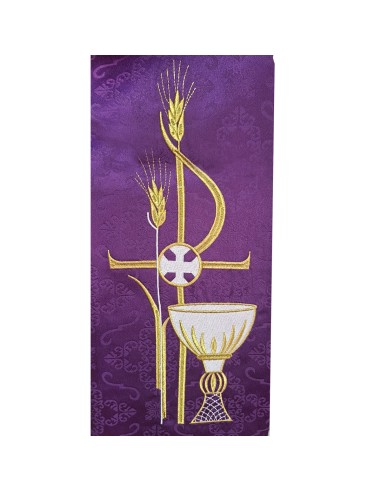 Conjunto 4 Estolas Bordadas Pax Caliz...