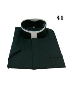 Camisa Sacerdote Negra...
