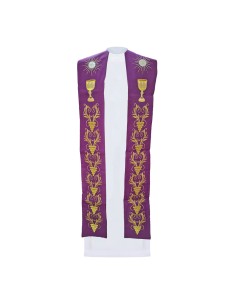 Estola Bordada Caliz Forma...