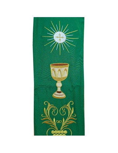 Estola Bordada Caliz Forma Con Rayos...