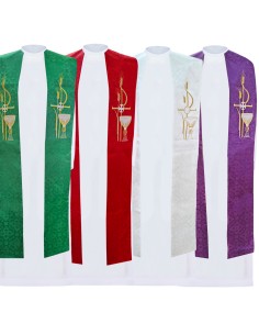 Conjunto 4 Estolas Bordadas...