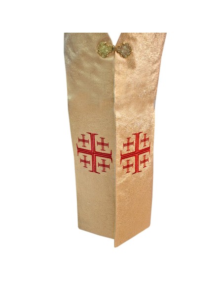 Conjunto 5 Estolas Diaconales Cruz Griega