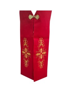 Estola Bordada Caliz Forma...