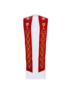 Estola Bordada Caliz Forma...