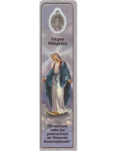 Separador Con Medalla N302 Virgen Milagrosa