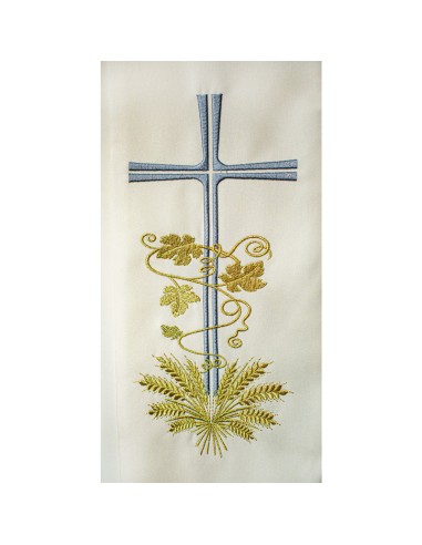 Conjunto 4 Estolas Cruz Con Hojas De...