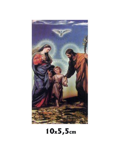 Estampa Con Oracion S-9/1 Santa Marta 7x11cm