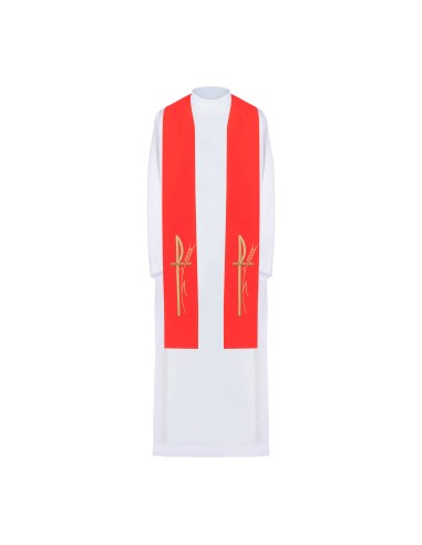 Estola Pax Con Espiga Kst/084 Roja