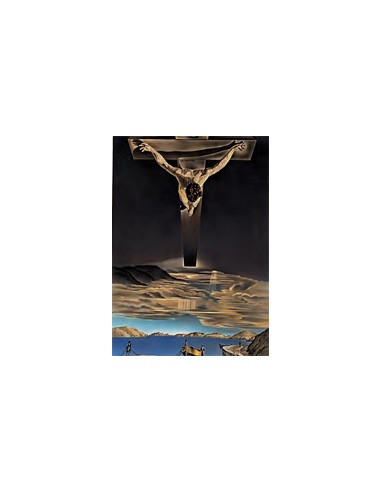 Estampa Con Oracion S-329/1 Jesus Rezando Fondo Morado