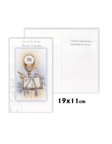 Estampa Con Oracion S-2/1 Virgen Del Carmen 7x11cm