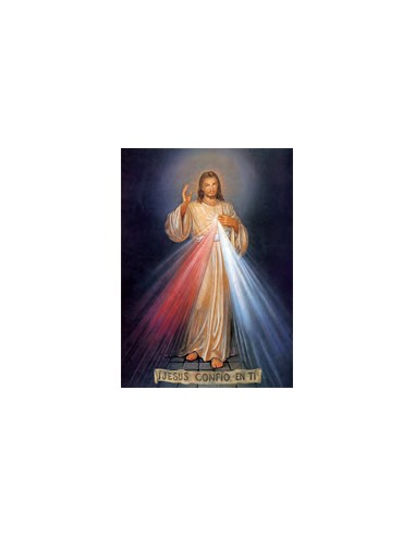 Estampa Con Oracion S-1048/1 Jesus Misericordioso