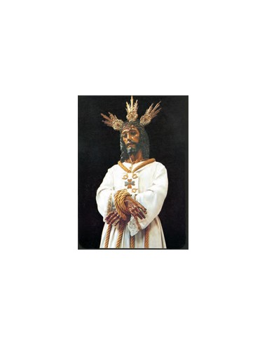 Estampa Con Oracion S-1077/1 Jesus Cautivo 7x11cm