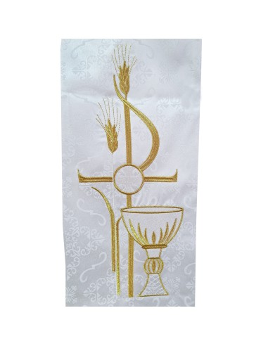 Conjunto 4 Estolas Bordadas Pax Caliz...