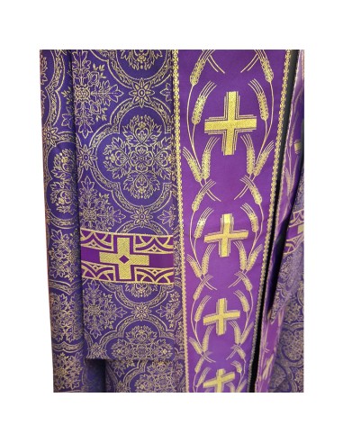 Capa Pluvial Estampada Morada Tipo...