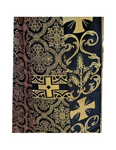 Capa Pluvial Estampada Negra Tipo...